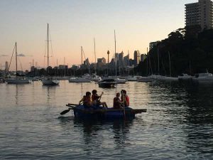 Raft building